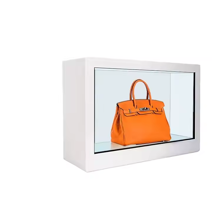 22 tuuman 3D -hologrammilaatikko Läpinäkyvä LCD -showcase
