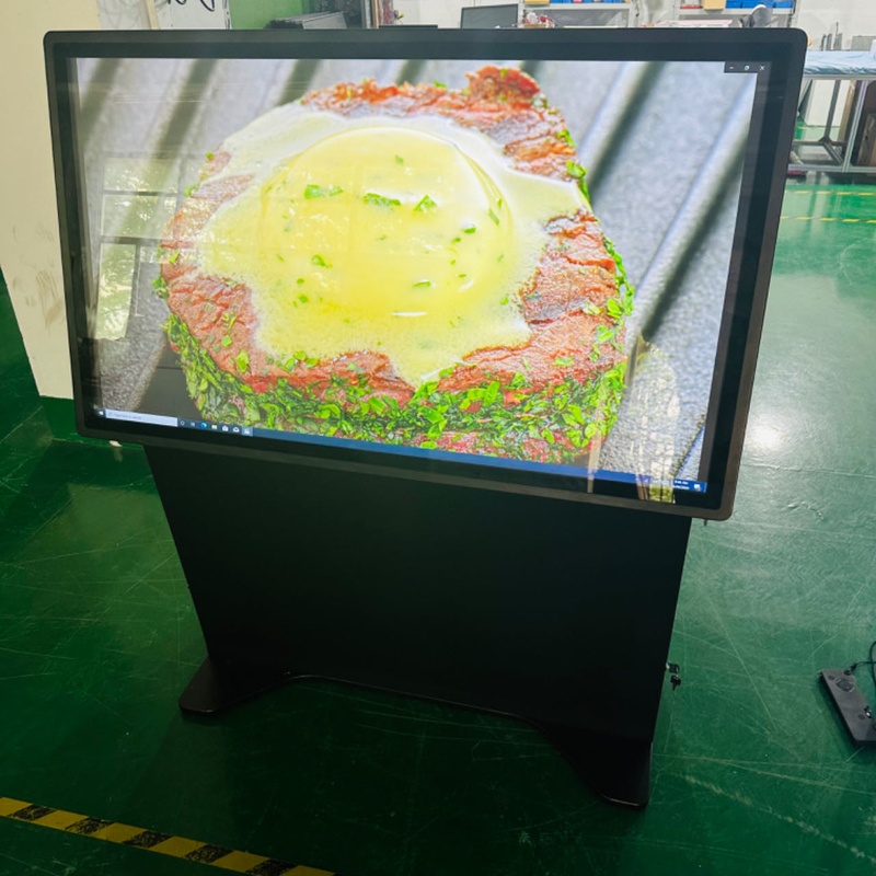 Kosketusnäytön kioski LCD PCAP -monitori sisäänrakennetulla I7 -tietokoneella